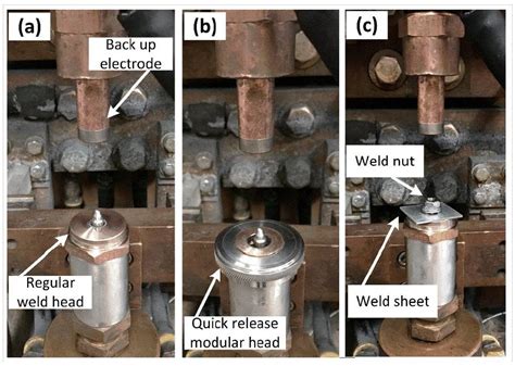 weld nut welding process